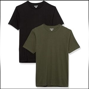 XL – 8 Total Amazon Essentials Men’s Basic Crew Neck T-Shirts
